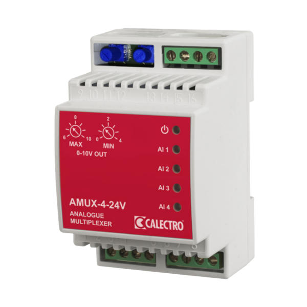 Calectro Signalw&auml;hler AMUX-4-24V