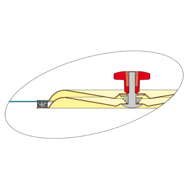 METU Revisionsdeckel RD 65 verz mit PE