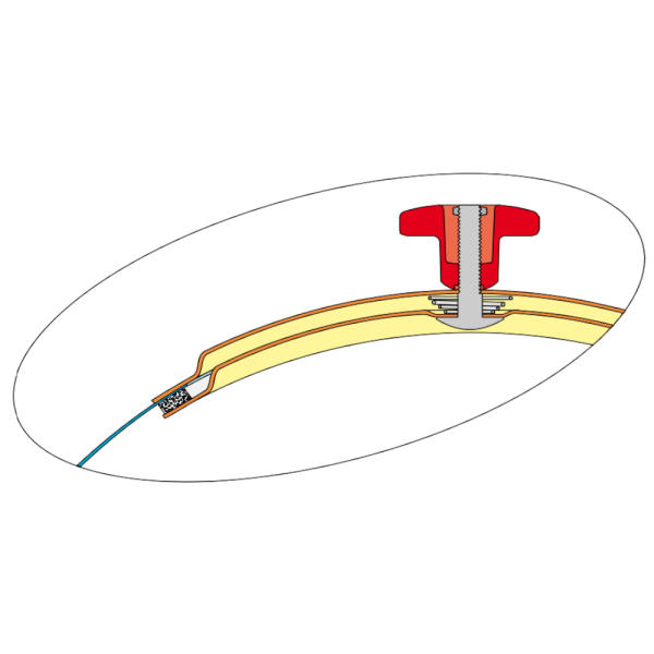 METU Revisionsdeckel RRD 21-315+355 verz mit PE