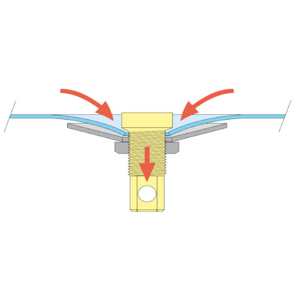 METU Ablaufstutzen Trichterzieher 1/2&quot;