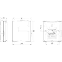 Systemair CO2+Temp-Regler EC-Basic-CO2/T