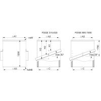 Systemair Dachsockel FDGE/F 500-560