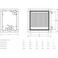 Systemair K&uuml;hlermodul KKC-W-R 025