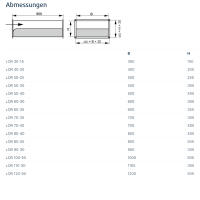 Systemair Schalld&auml;mpfer LDR 30-15