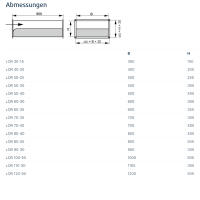 Systemair Schalldämpfer LDR 40-20