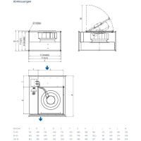 Systemair Kanalventilator RS 70-40 sileo