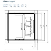 Systemair Multibox MUB 025 315EV sileo