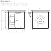 Systemair Multibox MUB-CAV/VAV 025 355EC