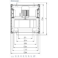 Systemair Multibox Entrauchungsventilator MUB/F 062 500D4