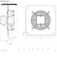 Systemair Axialventilator AW 200 EC sileo