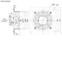 Systemair Axialventilator AW 250E4-C