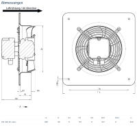 Systemair Axialventilator AW 300 EC sileo