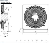 Systemair Axialventilator AW 500 EC sileo