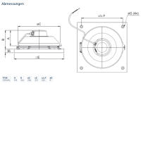 Systemair Dachventilator TFSK 125M