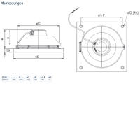 Systemair Dachventilator TFSK 315 sileo