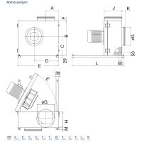 Systemair Radialventilator KBR 280 D4