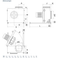 Systemair Radialventilator KBR 315D2