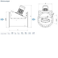 Systemair Radialventilator AxZent 450EC