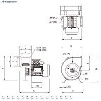 Systemair Radialventilator EX 180A-4C