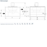 Systemair Radialventilator BKF 500D4-8-XL/F400