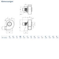 Systemair Radialventilator PRF 125D2