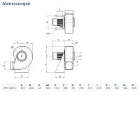 Systemair Radialventilator PRF 160EC