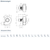 Systemair Radialventilator PRF 200D4