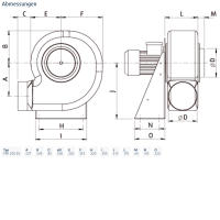 Systemair Radialventilator PRF-EX 200D2