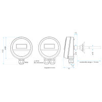 OPP-SENS&reg; Au&szlig;enfeuchte-Temperatur-F&uuml;hler HT-T-OUT-D-NFC