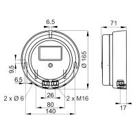 SENSO-X&reg; Differenzdruck-Anzeiger-Transmitter-W&auml;chter PPX4000-AP