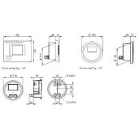 Senso Niederdruck-Differenzdruck-Anzeiger-Transmitter-W&auml;chter PP150-00-SET