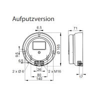 SENSO-X&reg; Volumenstrom-Anzeiger-Transmitter-W&auml;chter VPX1000-AP