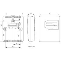 Oppermann CO2- und Temperatur-Messwertgeber CO2-K-MOD