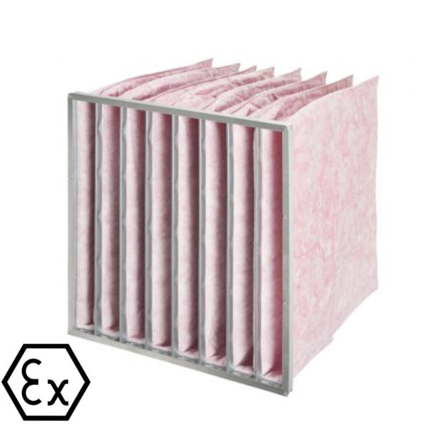 Taschenfilter ATEX ePM1 60% 592 x 287 x 635 mm